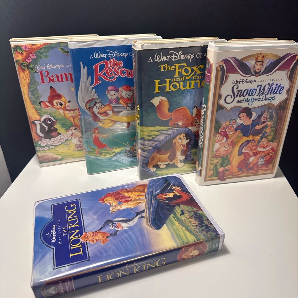 Disney VHS Lot of 5